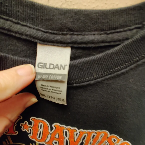 Harley-Davidson/Kid Rock Black Graphic T-Shirt size 2xlarge (not Harley shirt) - Picture 4 of 12